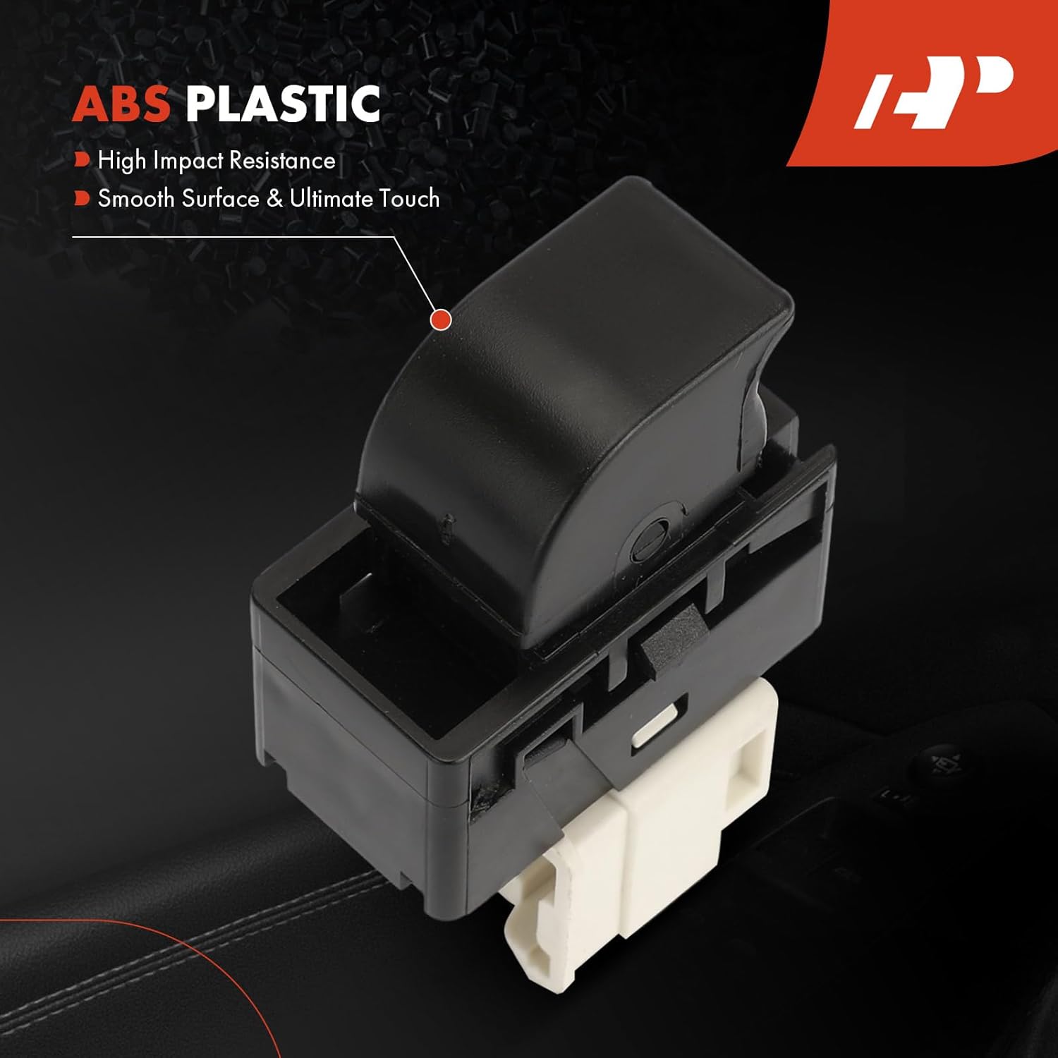 A-Premium Passenger Power Window Switch Compatible with Nissan Pathfinder 1996-1998 & Infiniti G20 1999-2002, QX4 1997-1998, Front Right or Rear Side