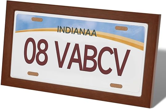 License Plate Frames Wall Decor, Car Number Plate Covers & Holder, Cool License Plate Display
