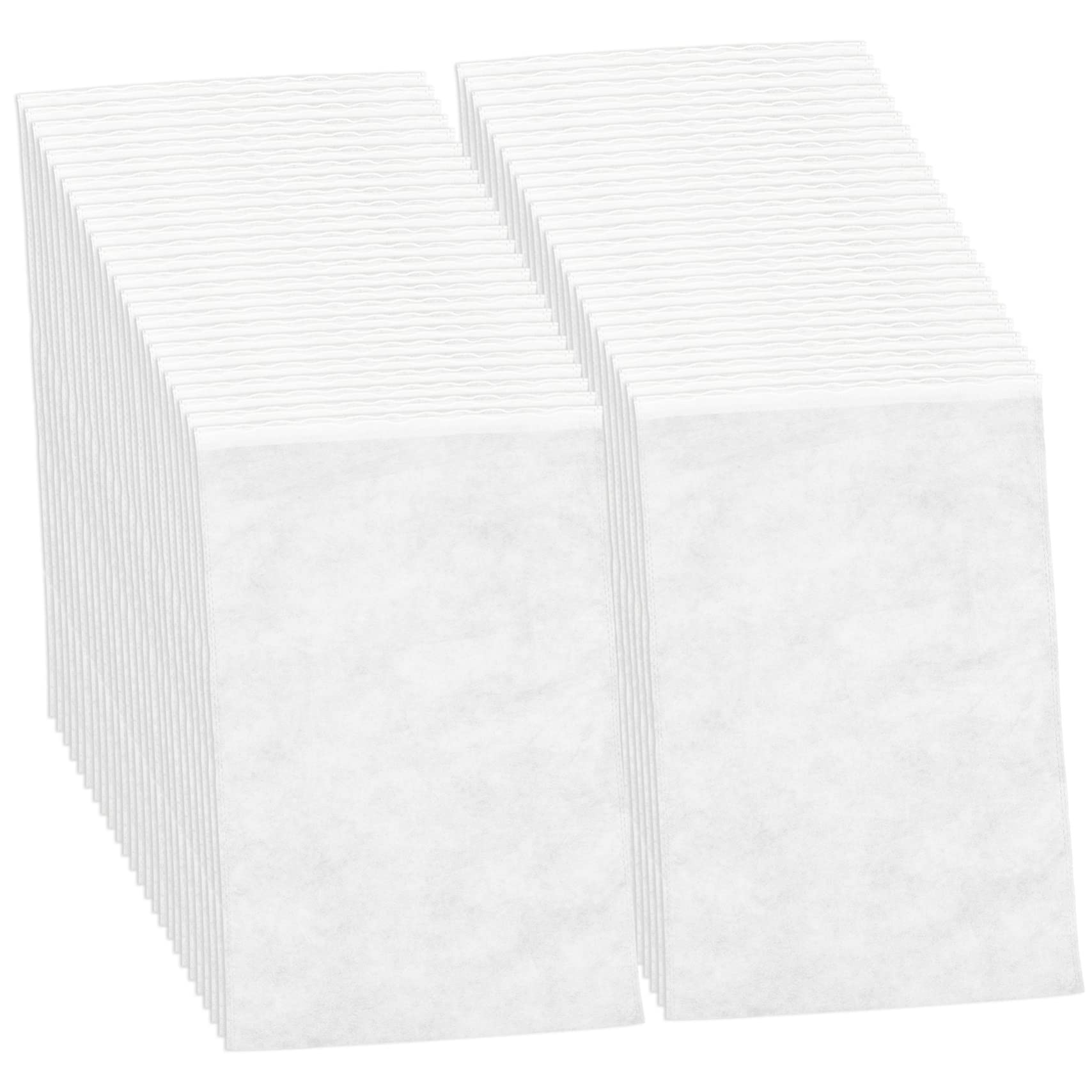 Sacchetti Porta Scarpe Viaggio 50 Pezzi Non Tessuto Coulisse Antipolvere Borsa Organizer per Scarpe e Abbigliamento per Valigia Bianco 32x48cm