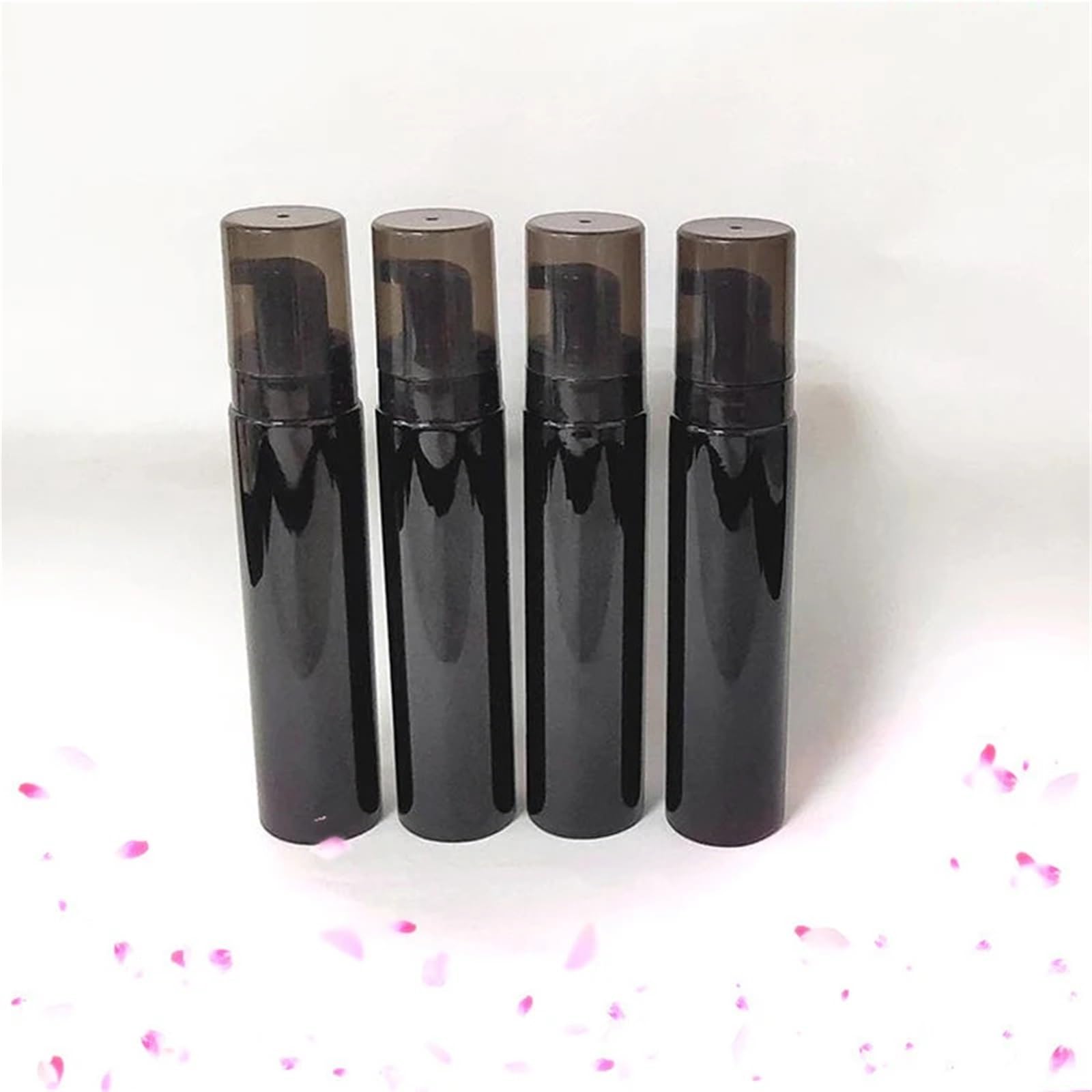 10PCS 100ml Nero Pompa Schiuma Bottiglia Detergente Viso Bottiglie di Plastica Portatile Riutilizzabile Lozione Shampoo Dispenser per Shampoo, Cucina, Bagno