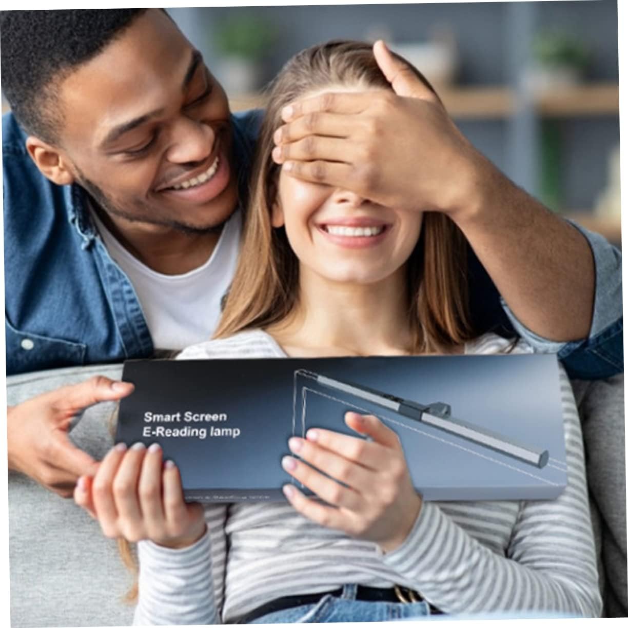 jojofuny USB Monitor Light Bar for Computer Screens Led Desk Lamp for Study Office and Gaming Eye-Caring Design Rotation Easy Installation