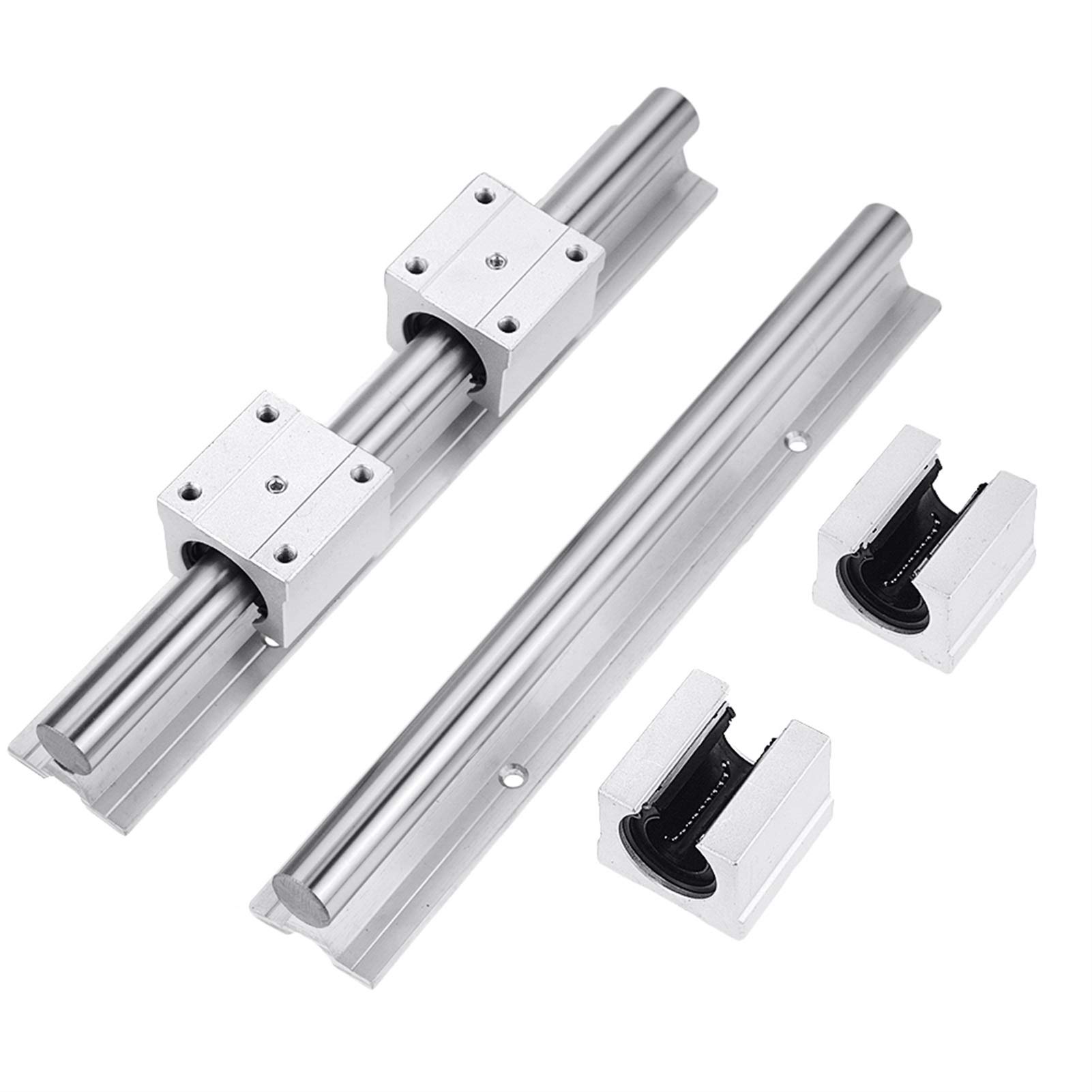 Module de Personnalisation CNC Professionnel SFU1605 SFU1610 Vis à Billes BK12 BF12 Support d'extrémité SBR20 SBR16 Guide linéaire SBR16UU SBR20UU roulement(Sfu1605 Sbr20,200mm)
