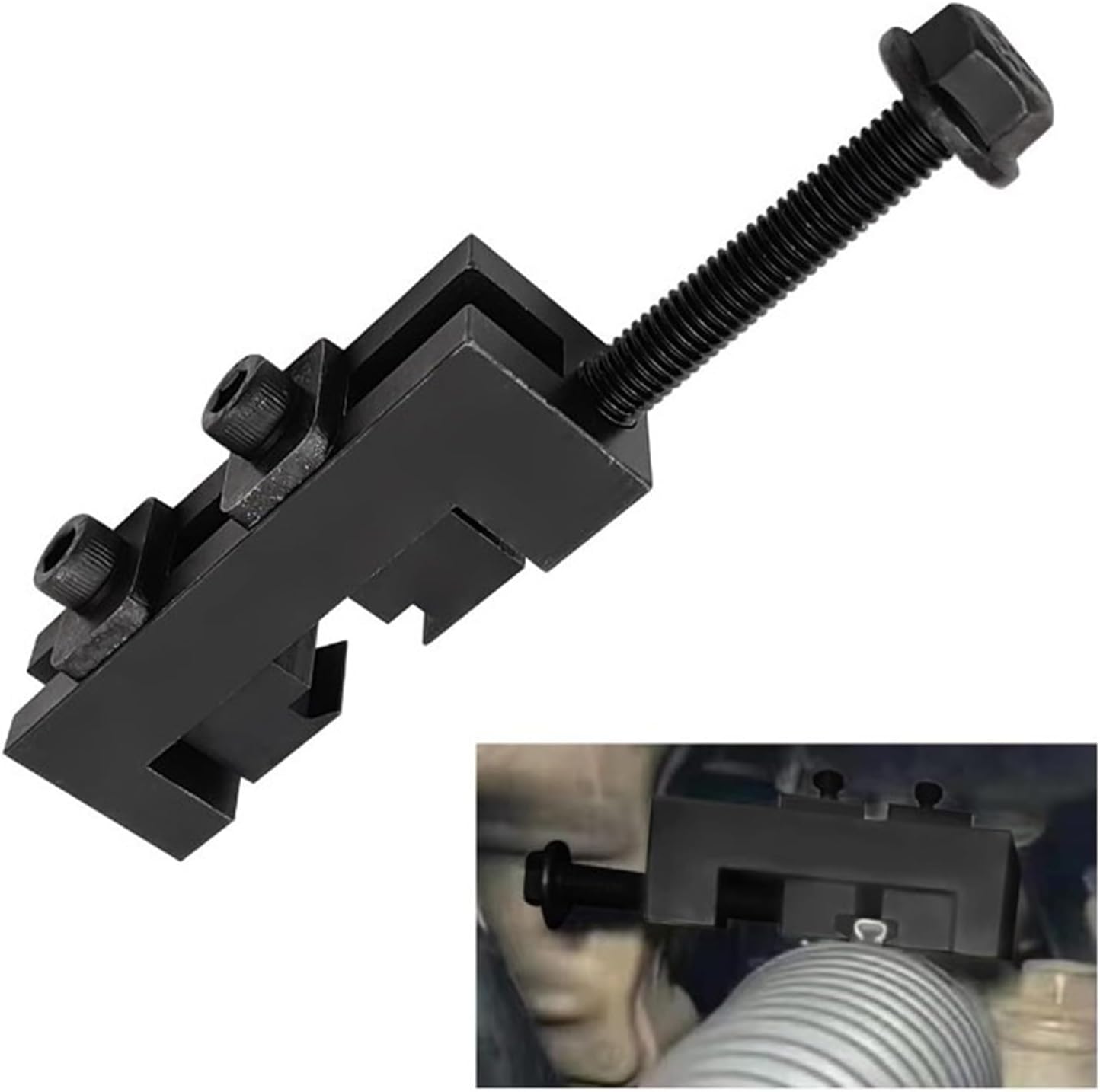 CV Boot Clamp Tool 09521-24010, CV Axle Boot Clamp Pliers, Single Ear Hose Drive Shaft CV Joint Axle Removal Installation Tool with Adjustable Jaw Opening up to 20mm, for Automob