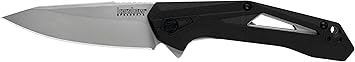 Kershaw Airlock Assisted Opening Knife Black FRN 3" Bead Blast 1385
