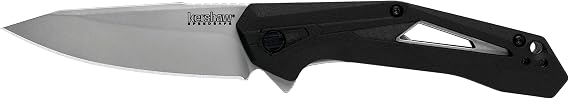 Kershaw Airlock Assisted Opening Knife Black FRN (3 Bead Blast) 1385