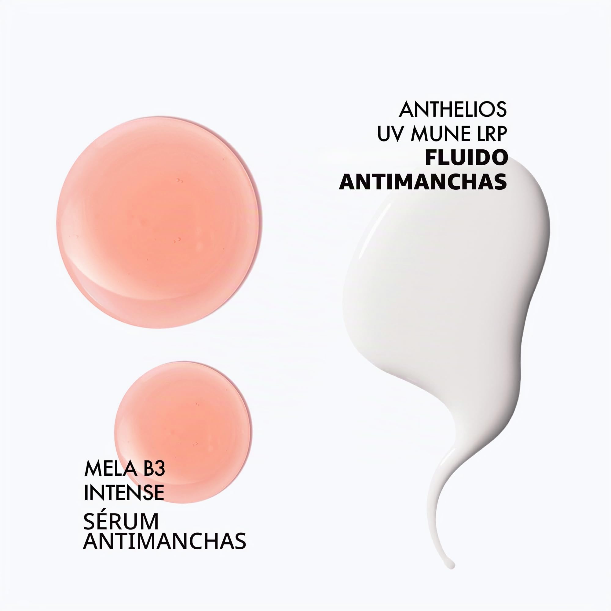 Rutina de Verano Anti-Manchas La Roche Posay, Protector Solar Anti-Manchas SPF 50+ Fluido Invisible Anthelios UV-MUNE 400, 50ml + Sérum Mela B3, Despigmentante, Antimanchas con Melasyl y Niacinamida