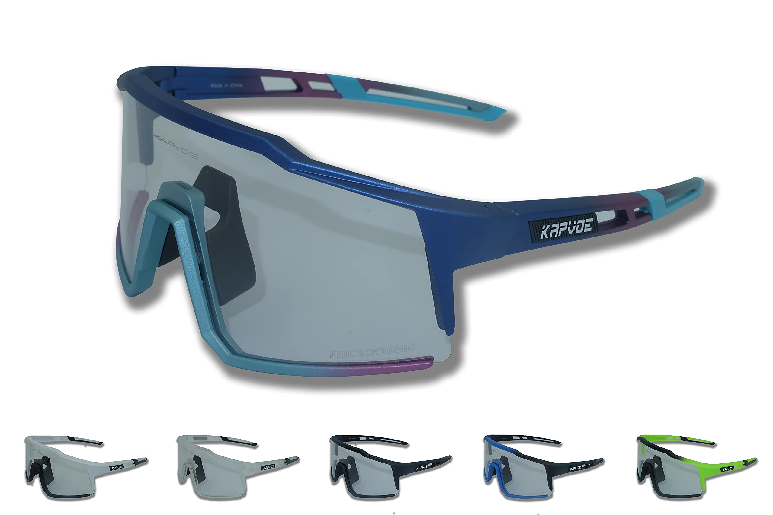 TAILWIND Photochromic Cycling Sunglasses – Protect Your Eyes in Style and Enjoy Your Bike Rides in the Sun Against Glasses for Cycle Sport