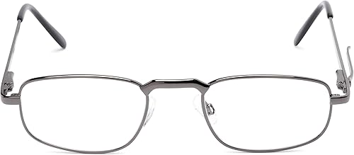 Miniatura 2 de Readers Readers.com - Lentes de lectura The Anderson, estilo rectangular de metal para hombres y mujeres
