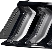 Vista 5 de Form Lighting Luces traseras LED secuenciales compatibles con Ford Mustang 2015-2023 (par), transparentes