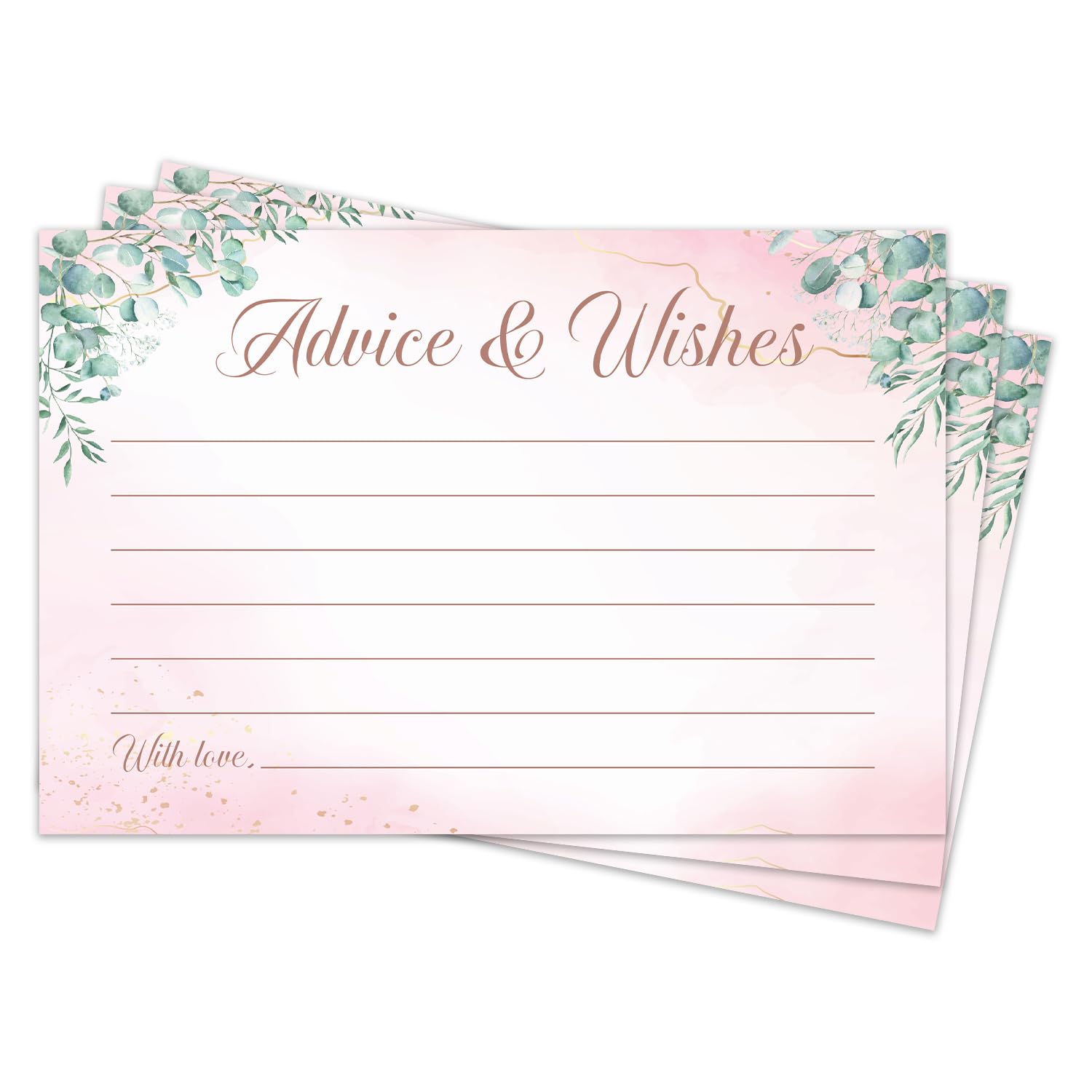 Cartes de conseils et vœux pour éviter l'attente au livre d'or de mariage