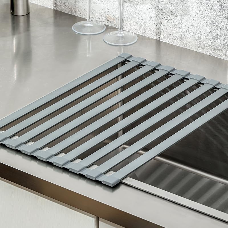 食器水切りラック 調理台 48cm キッチン 収納 シンク 作業台 流し台 台所 水切りラック シンク上 食器乾燥ラック