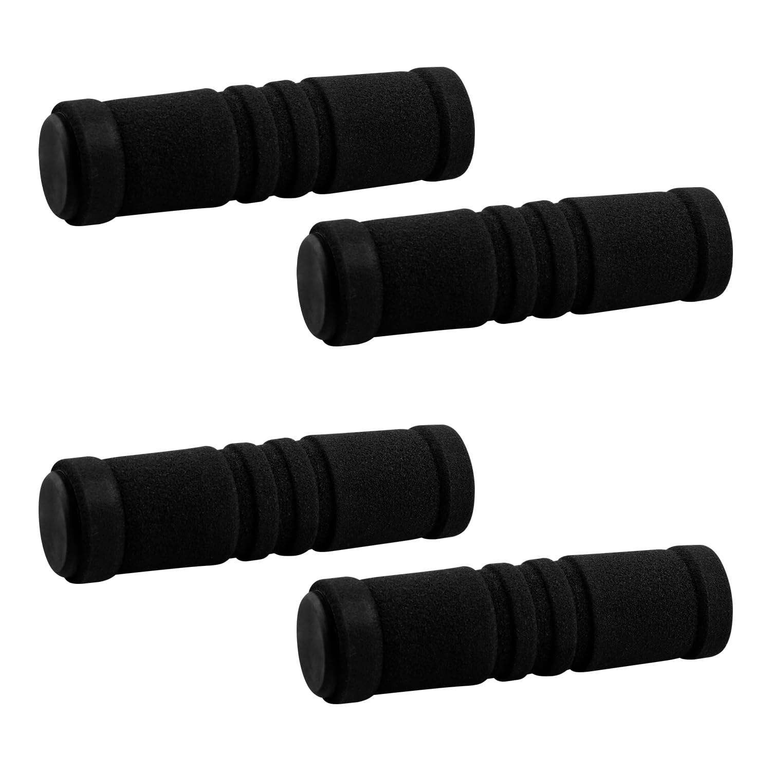 Gaomumu 4PCS Set of Foam Sponge Bike Handlebar Covers, Non-Slip Shock-Absorbing Handlebar Sleeves Suitable for Outdoor Cycling, Mountain Bikes and Road Bikes