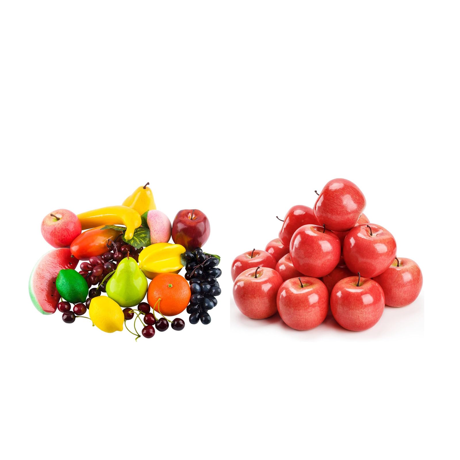 Amazon.com: Toopify Bundle of 20 Pcs Artificial Fruits Pack and 16