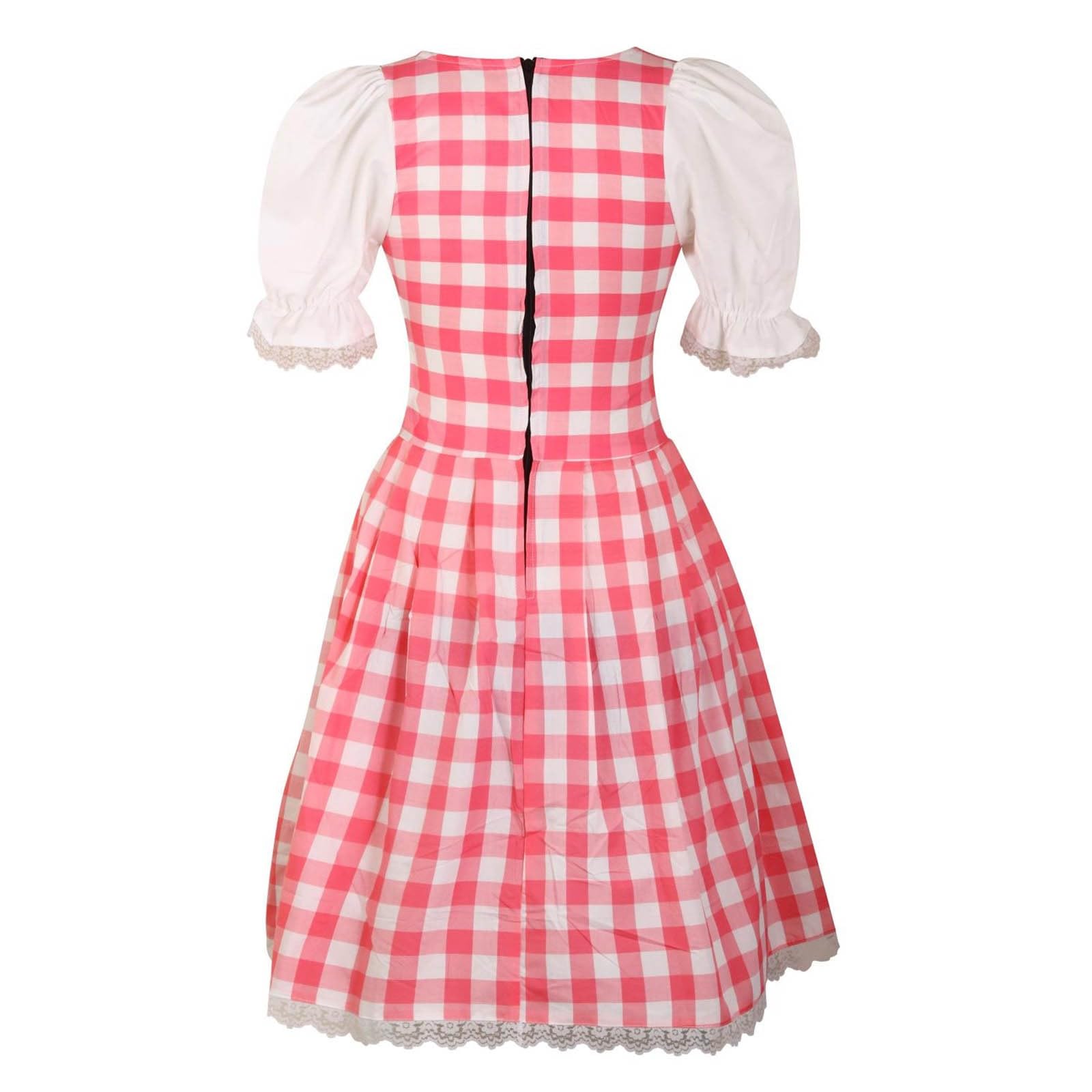 Abiti da Cerimonia Donna Vestito Dirndl Donna Abito da Festa della Birra Elegante Abito da per Palcoscenico e Cosplay Festivo Scintillante Abito da Festival Trachten Halloween