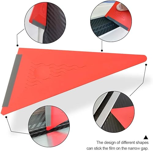 Miniatura 7 de Kit de herramientas de envoltura de vinilo para envoltura de automóviles, aplicación de película de tinte de ventanas e instalación de PPF, incluye