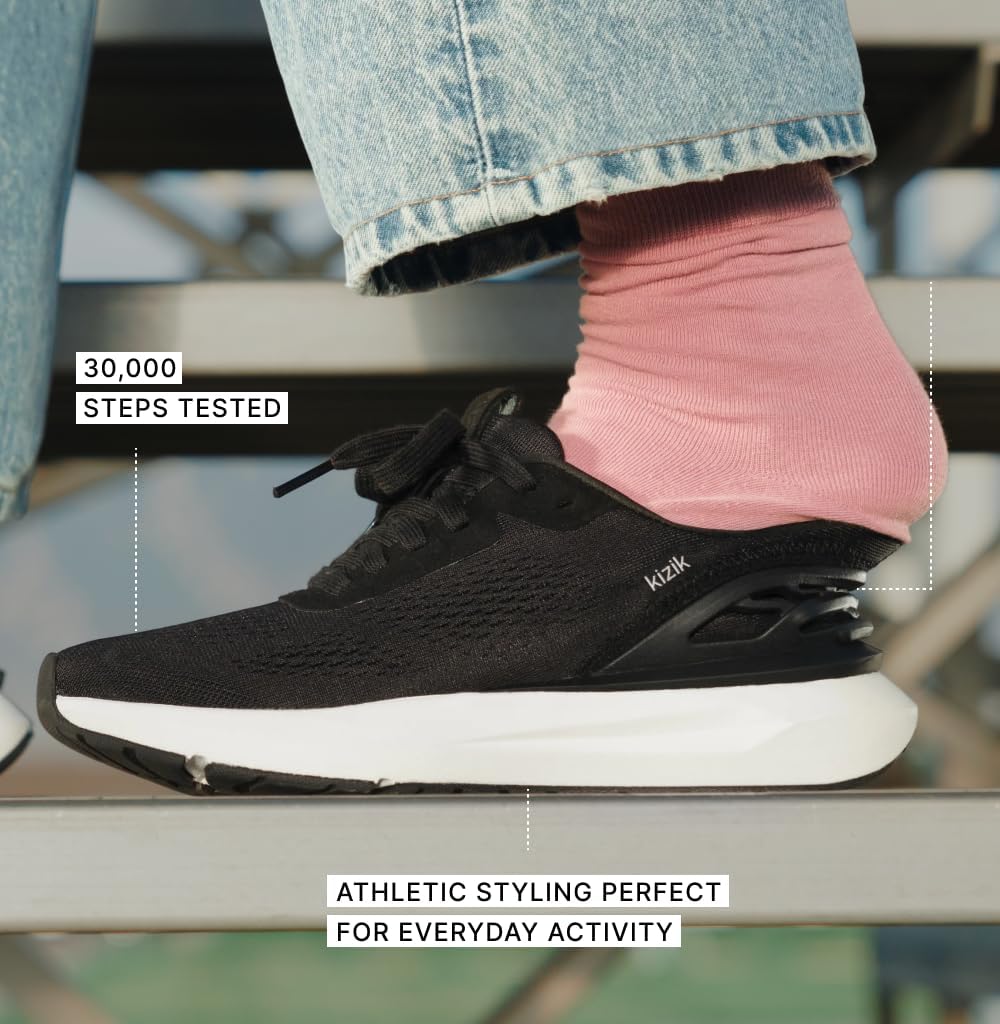 Kizik Athens 2 Slip On Shoes for Women: Comfortable All-Day for Walking, Running, or Casual Wear, Wide Toe Box, Slip in & Stand Out, Hands Free - Image 4