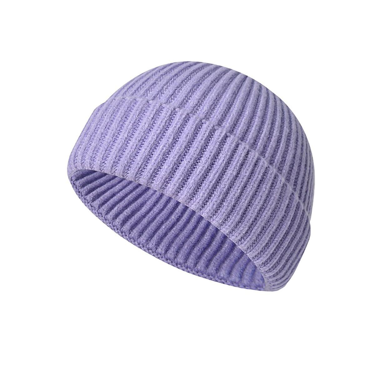 Irzaki Fisherman Beanie for Men Knit Trawler Beanie Short Cuffed Watch Cap for Men Women