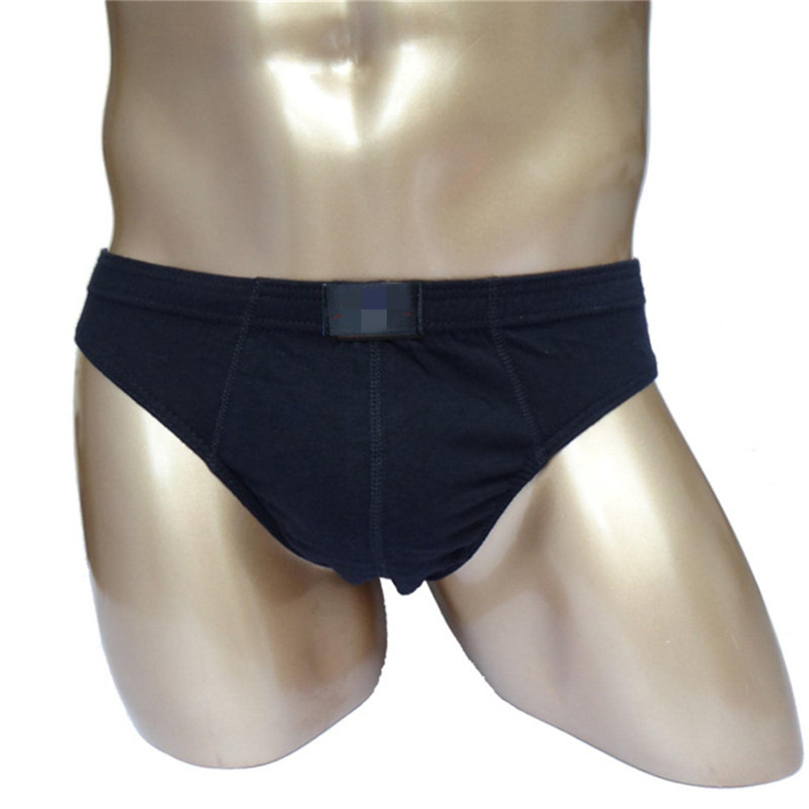 Calzoncillos Hombre Breve Hombres Sólidos 6 Unids Pantes De Comunzgulo De Algodón Más Tamaño