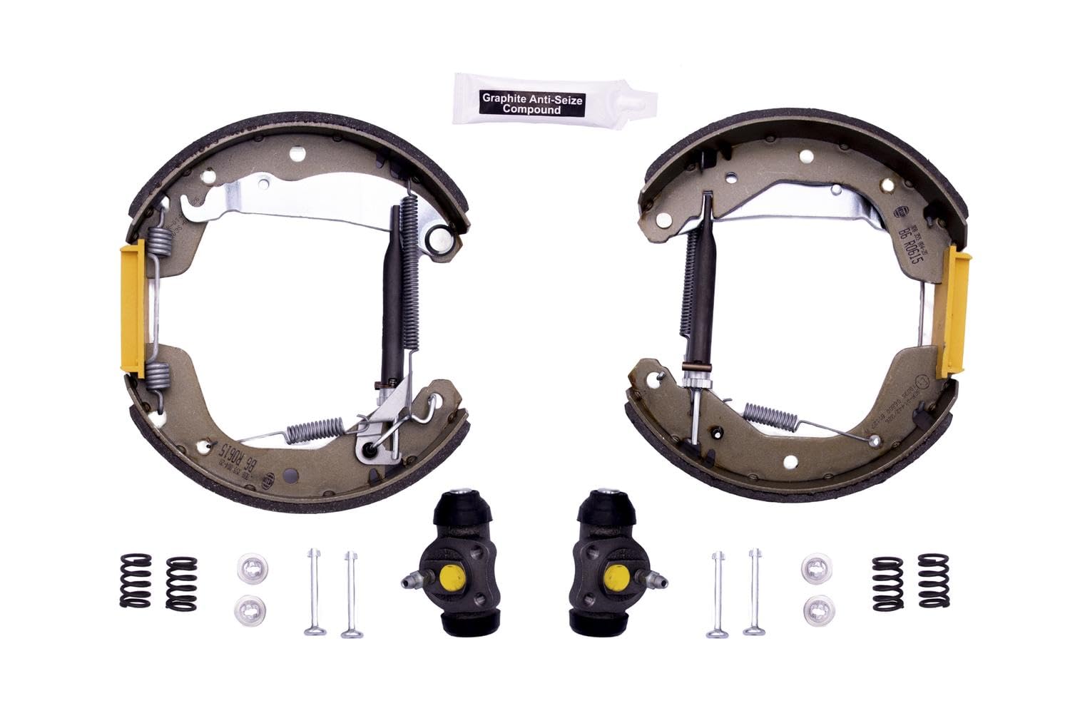 HELLA PAGID 8DB 355 004-201 Kit ganasce freno,R0615,per es. DAEWOO / OPEL / VAUXHALL