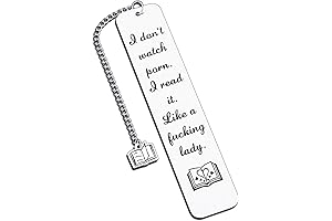 Book Lovers Gifts: i don't watch p rn i read it Bookmark for Bookworms