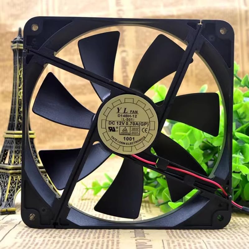 PARREN 14cm 14025 Power Fan D14BH-12 Quiet Cooling Fan