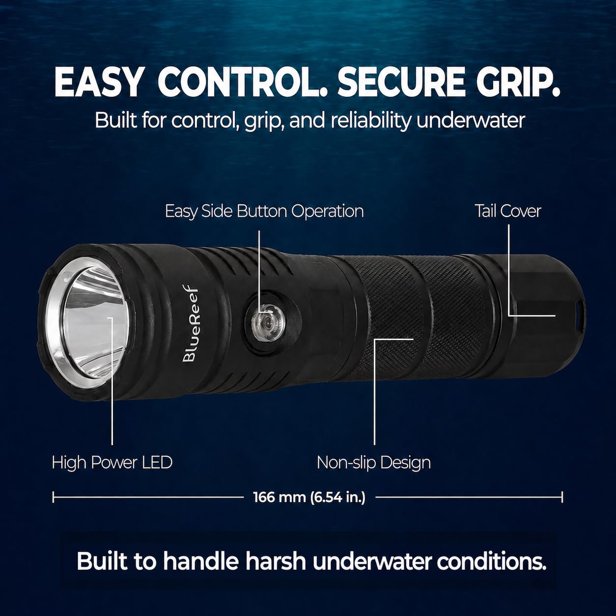 Amazon.com: Blue Reef 2000 Lumens Scuba Dive Light, Up to 4Hr Runtime, 2Hr Burn Time at Full 2000LM Output, 390m Long-Range Beam 100m Waterproof USB-C Rechargeable Diving Flashlight for Scuba & Amazon.com: Blue Reef 2000 Lumens Scuba Dive Light, Up to 4Hr Runtime, 2Hr Burn Time at Full 2000LM Output, 390m Long-Range Beam 100m Waterproof USB-C Rechargeable Diving Flashlight for Scuba &