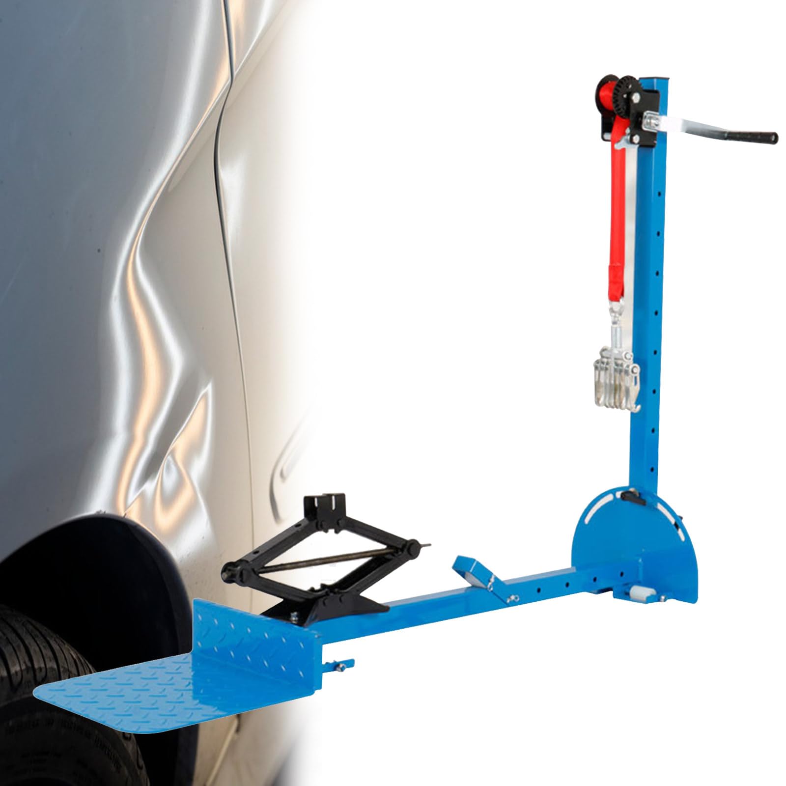 YXZYFPP 3 In 1 Car Dent Removal Tool Auto Body Frame Machine Car Frame Puller Set Car Sheet Metal Dent Repair Tool for Door Undercuts,Wheel Arches,Bodywork