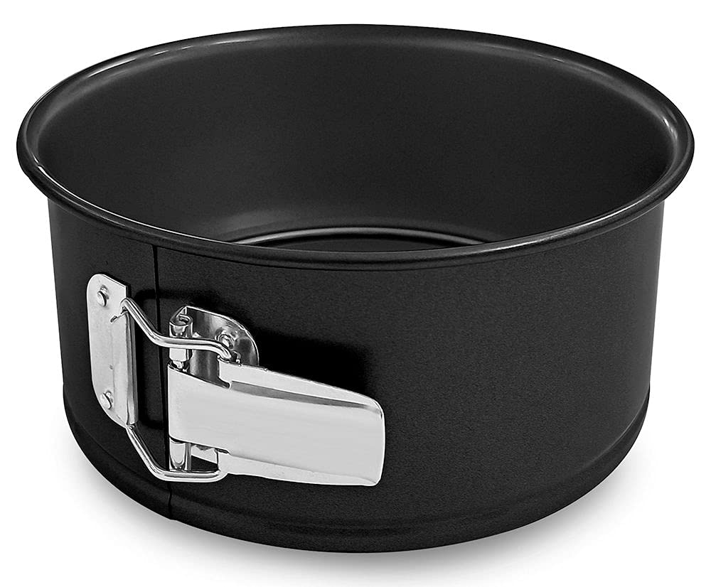 Guardini Gardenia Openable Cake Pan, Diameter 20 cm, High Edge, Steel with Non-Stick Coating, Black