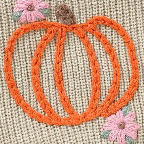 Halloween Baby Sweater Toddler Boys Girls Cute Pumpkin Knit Tops Infant Kids Fall Winter Warm Knitwear Long Sleeve Pullover3