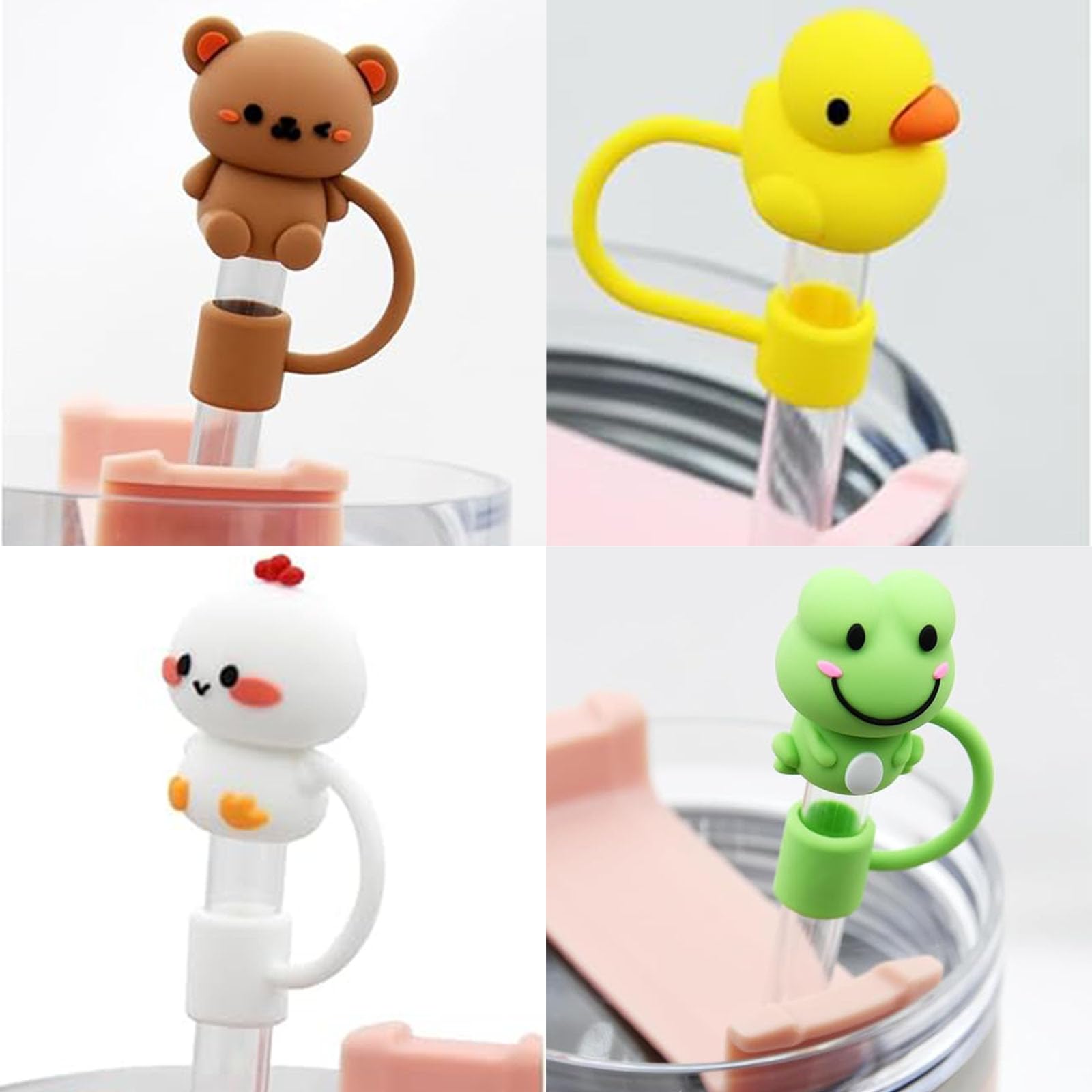 Cache-paille Pour Gobelet Stanley - 10 Mm - En Silicone