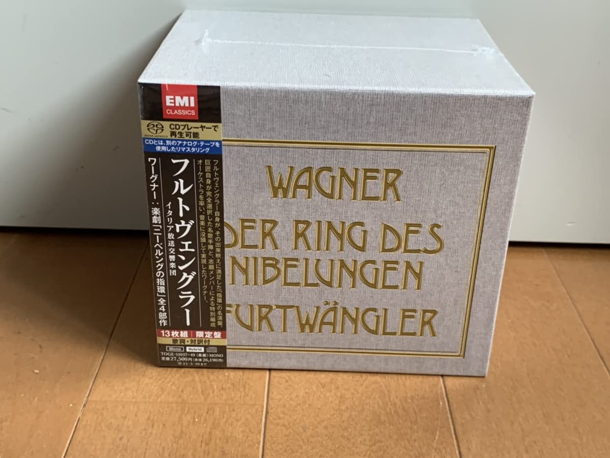 CD ワーグナー:ニーベルングの指環 フルトヴェングラー(ヴィルヘルム)