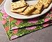 Juvale Pink Daisy Napkins - 6.5 x 6.5 in, 2-Ply, 100 Pack - Decorative Daisy Paper Napkin - Luncheon Napkins - Disposable Everyday Use - Birthday Decoration