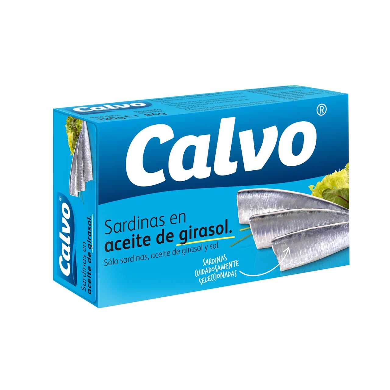 CALVO Sardinen in Sonnenblumenöl 84 g. 9er-Pack
