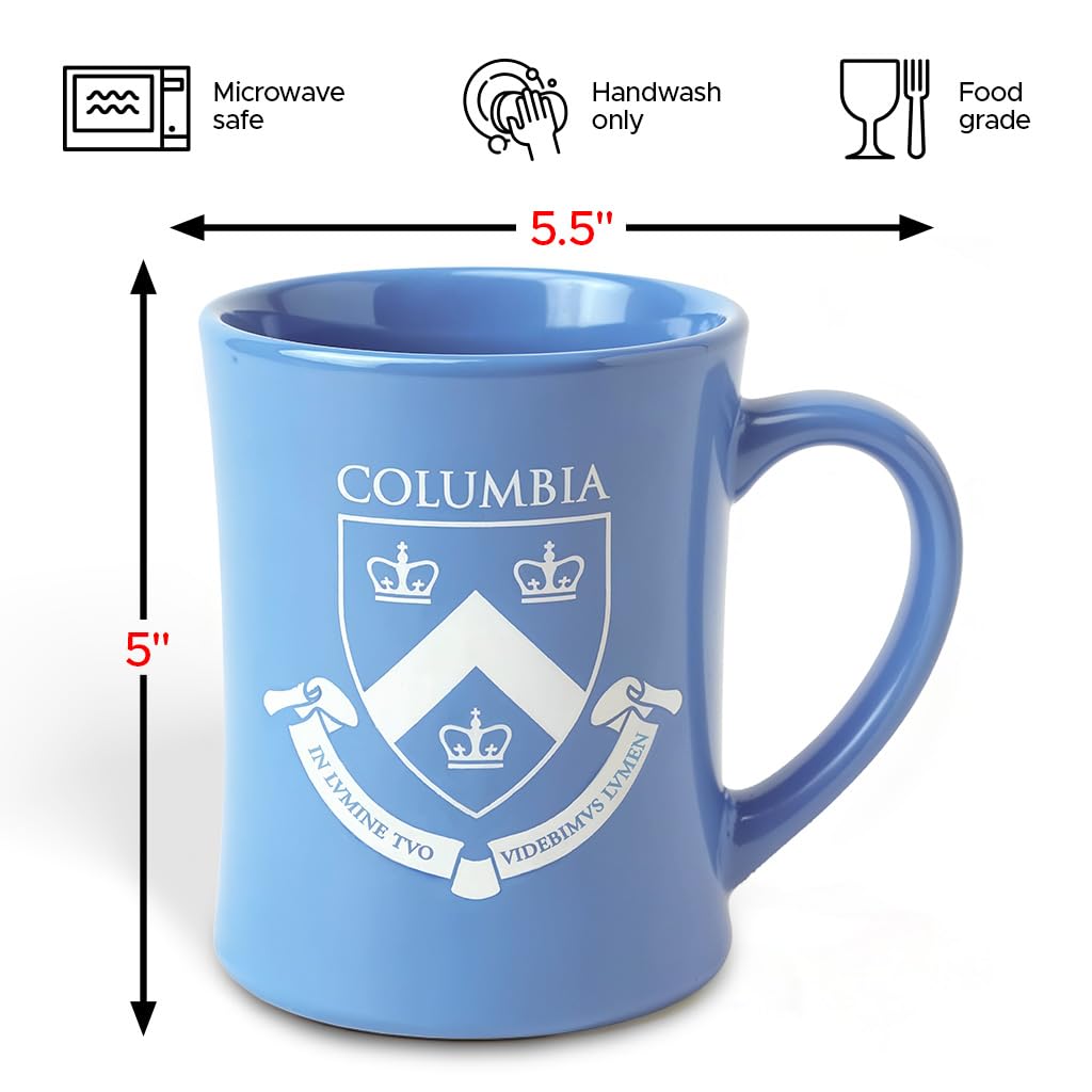 Amazon.com: RFSJ Columbia University Sculpted Ceramic Diner