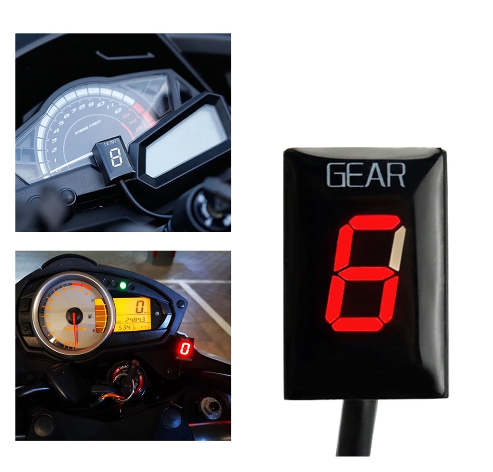 Motocicletta Marce Sensori Indicatore Di Marcia Per XL700V Per Transalp XL125V XL1000V Per Varadero Visualizzazione Della Velocità Del Motociclo Mater Sensore Cambio Digitale