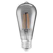 LEDVANCE forma di lampadina Edison con filamento-stile con tecnologia WiFi, 6 W, bianco caldo, E27, 1 confezione