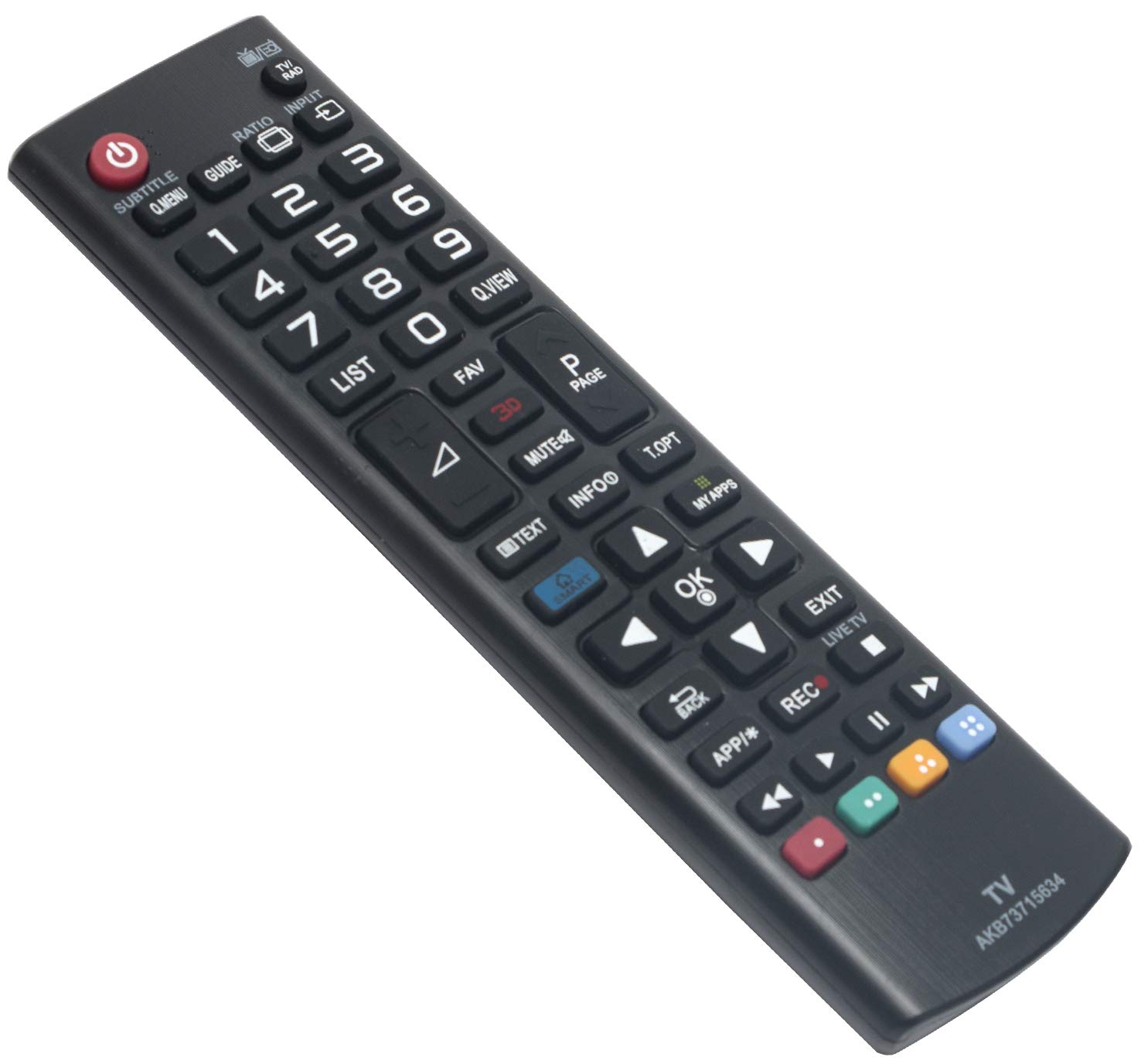 ALLIMITY AKB73715634 Télécommande Remplacée Pour LG 3D Smart TV