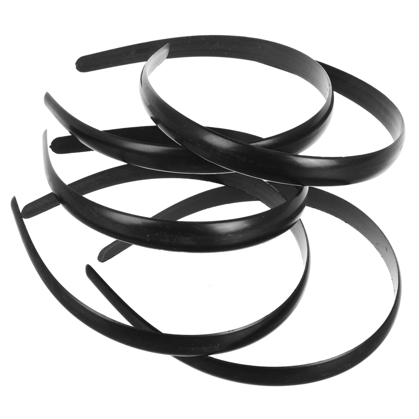 Healvian 4 Zestawy Plastikowa Opaska Na Głowę Prosta Obręcz Do Włosów Damskie Włosy Dziewczęta Obręcz Do Włosów Prosta Opaska Do Włosów Akcesoria Do Włosów Plastikowa Obręcz Do 50szt*4