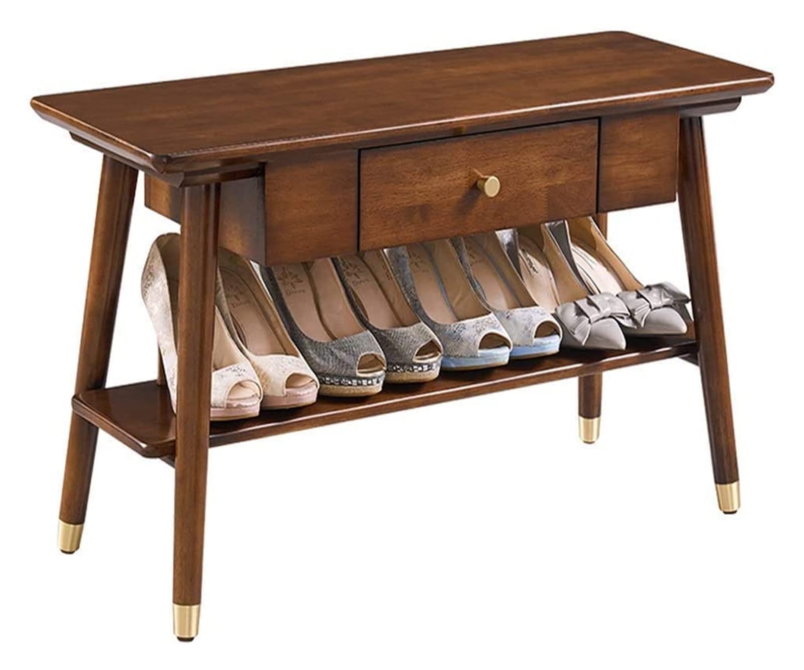 Tabouret de canapé en tissu moderne idéal pour le salon et l'entrée