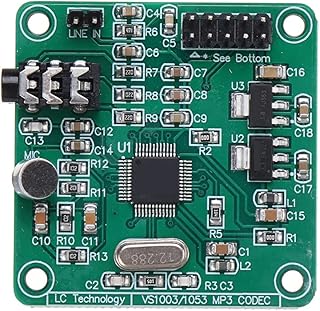 DollaTek VS1053 MP3 Module Development Board w/On-Board Recording Function SPI Interface OGG Encoding Recording Control Signal Filter For Arduino UNO R3