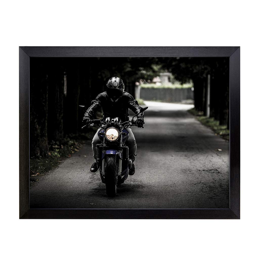 Lap Tray with Cushion | Motorcycle Motorbike (3) | Padded Bean Bag Cushion | For Eating, Working, Crafting, Laptop | Portable Table Desk