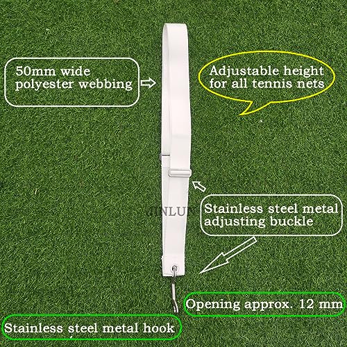 Heavy Duty Premium Tennis Net Center Straps by JINLUN - Used condition - Image 3