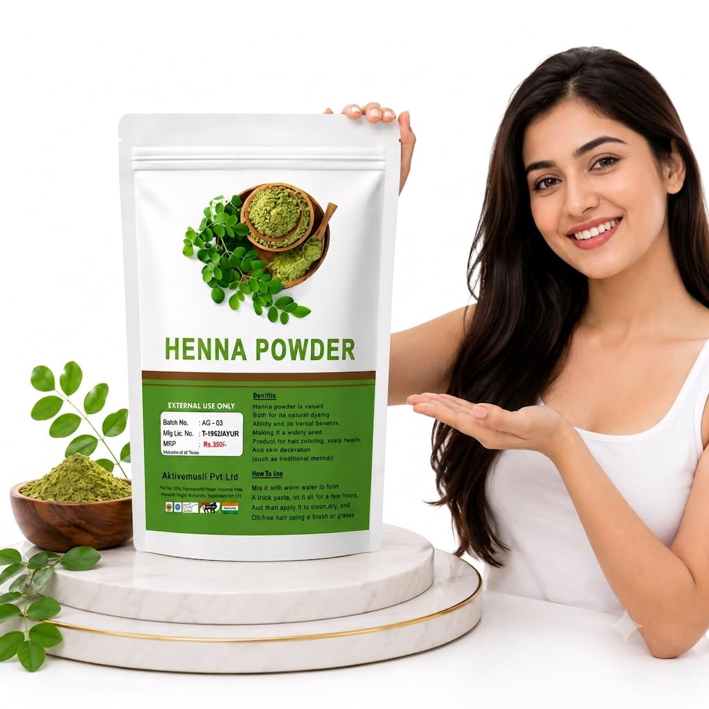 Henna Powder With 100% Natural | Reduce Hair Fall | Boost Hair Volume-picture-47