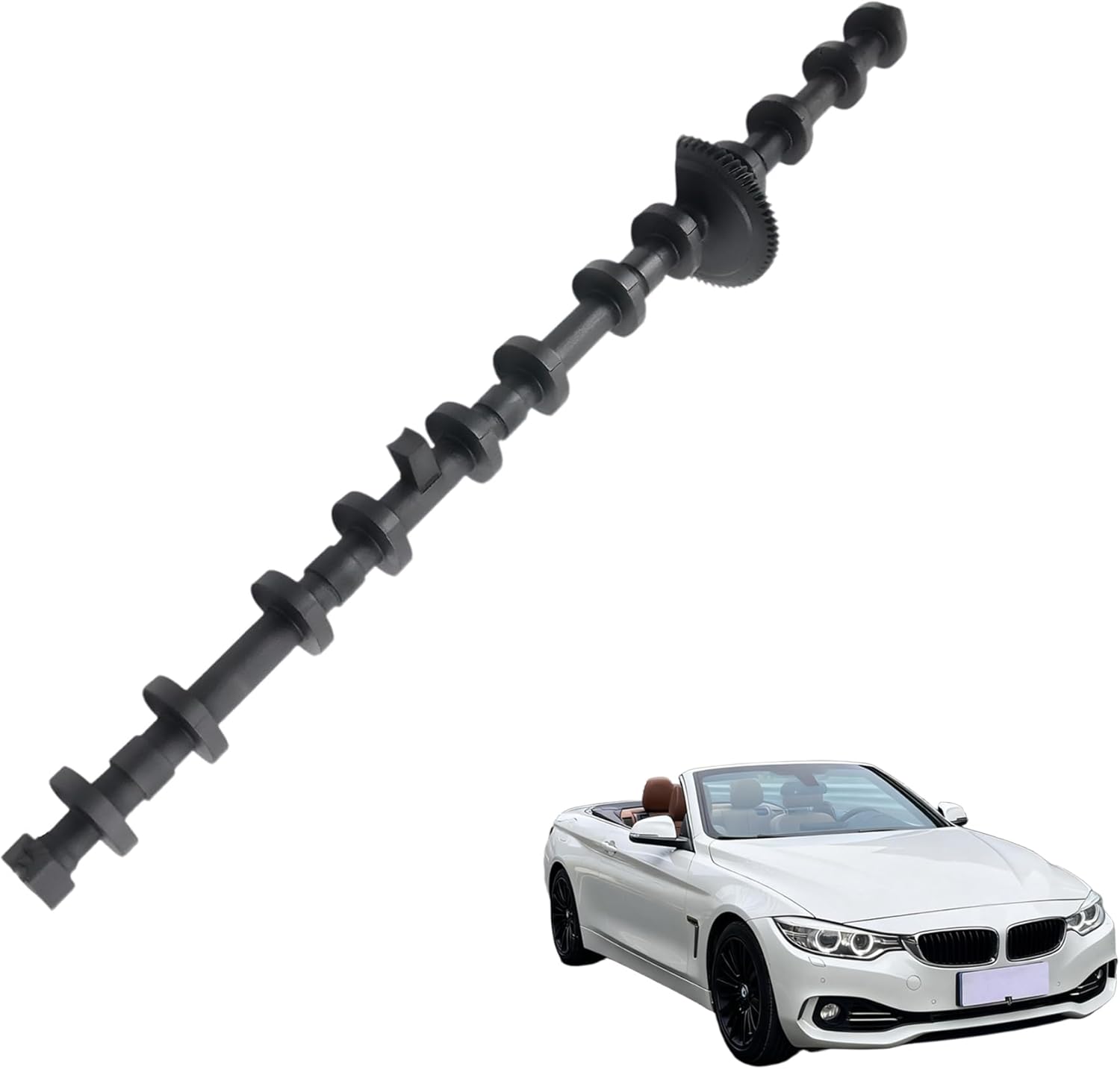 Engine Camshaft Eccentric Shaft Valvetronic Fit for BMW 135is 435i 535i 640i 740i 740Li M2 M235i M3 M4 X1 X3 X4 X5 X6 N55 3.0L OE 11377589883