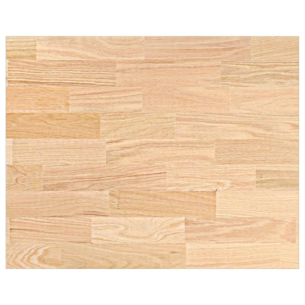 vidaXL Piano di Lavoro Cucina 80x63,5x2,7 cm Legno Massello Rovere, Piano di Lavoro, Piano Cucina, Piano di Lavoro del Bagno, Piano di Lavoro