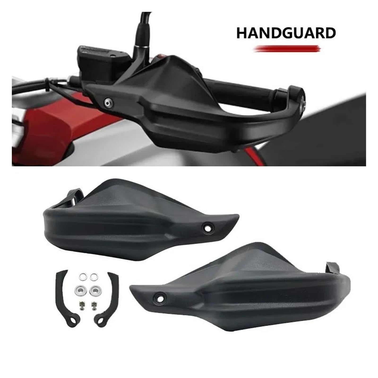 Scudo Paramani Manubrio 2023 Per BMW R 1200 GS ADV R1200GS LC F800GS Adventure S1000XR R1250GS F750GS F850GS F 850 ​​GS Paramani Mano scudo Protezione Protezione Mano(Blu)