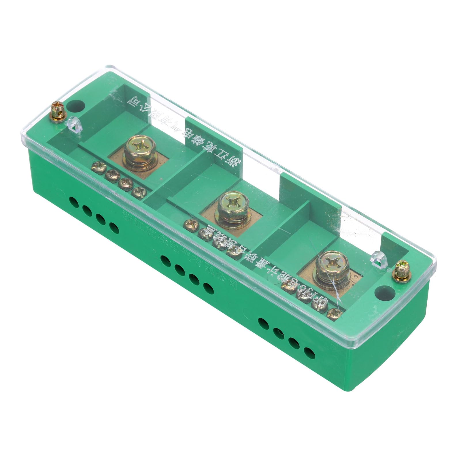 uxcell 3 Inlet 12 Outlet Terminal Strip Blocks 660V 150A Single