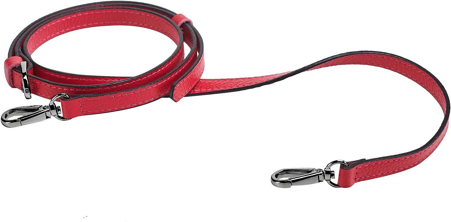 Full Grain Purse Strap Genuine Leather Replacement for Cross Body Bag Handbags