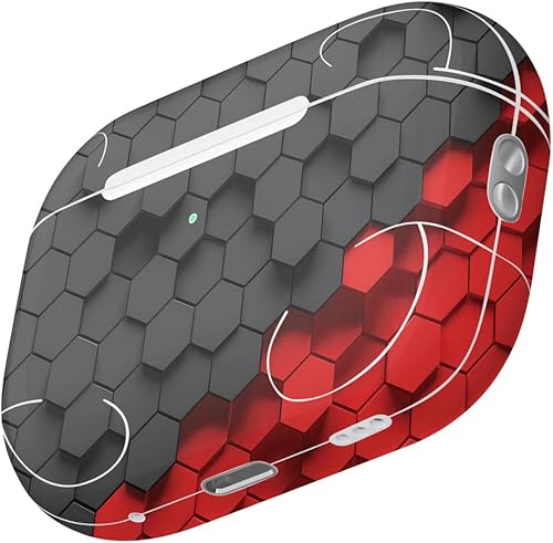 Miniatura 3 de MightySkins - Fundas compatibles con Apple AirPods Pro 2 - Hex de dos tonos | Funda protectora de vinilo duradera y única | Fácil de aplicar, quitar