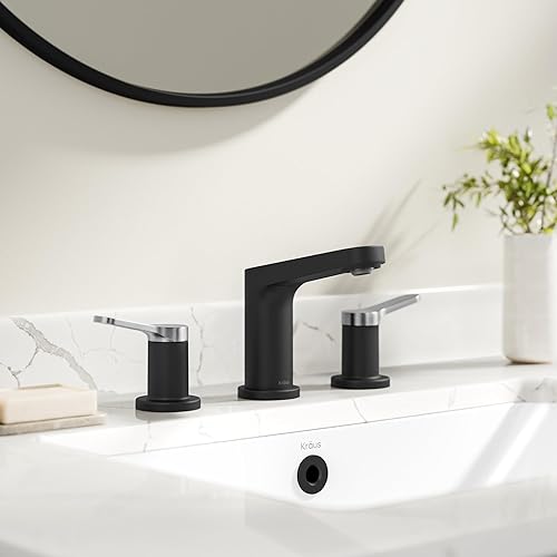 Miniatura 119 de KRAUS Indy - Grifo de baño con sensor sin contacto con caja de control y mezclador de temperatura en acero inoxidable sin manchas, KSB-10001SFS